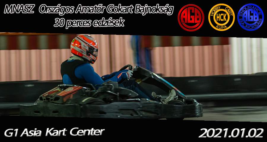 Asia Gokart szabadedzés (2021.01.02)